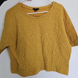 Marigold yellow h&m shirt, size Med